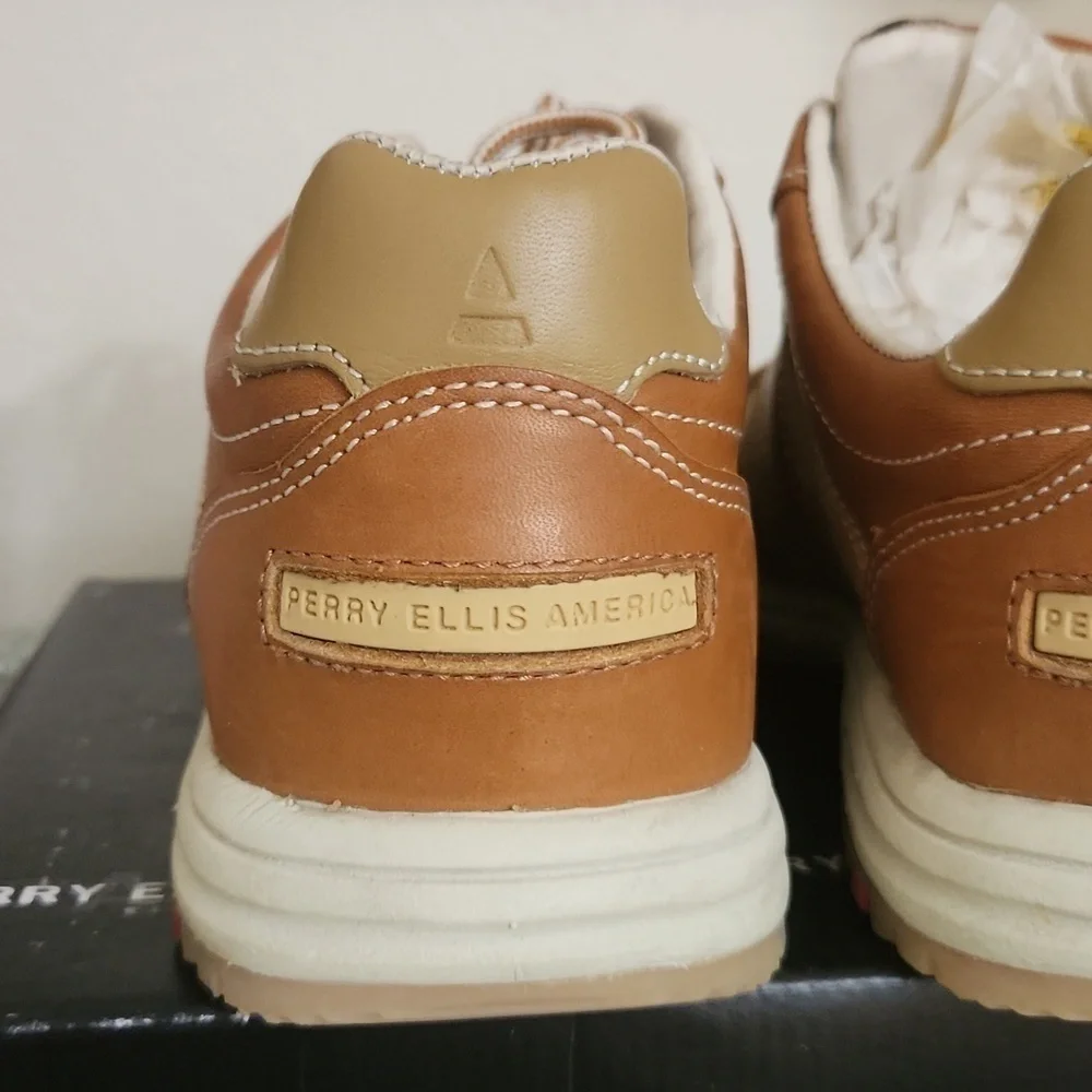 Perry Ellis Chaser Shoes Boys 6 1/2 Ladies 8 Contemporary Party Church School - Picture 6 of 11